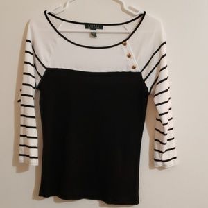 Ralph Lauren cotton top sizeM